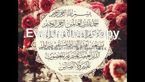 Surat Al-Fatihah | Nasir al-Qatami سورة الفاتحة - ناصر القطامى