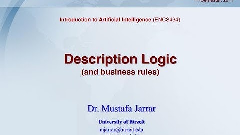 Description Logic & Business Rules