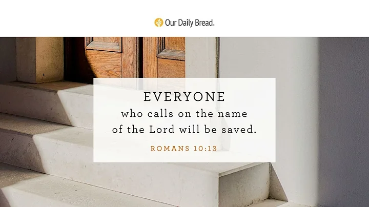 One Door for All | Audio Reading | Our Daily Bread Devotional | October 25, 2023