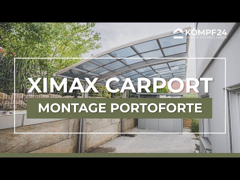 Ximax Carport Portoforte Typ 60 | Montageanleitung