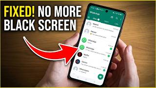 Cara Mengatasi Masalah Layar Hitam WhatsApp di HP Android screenshot 1