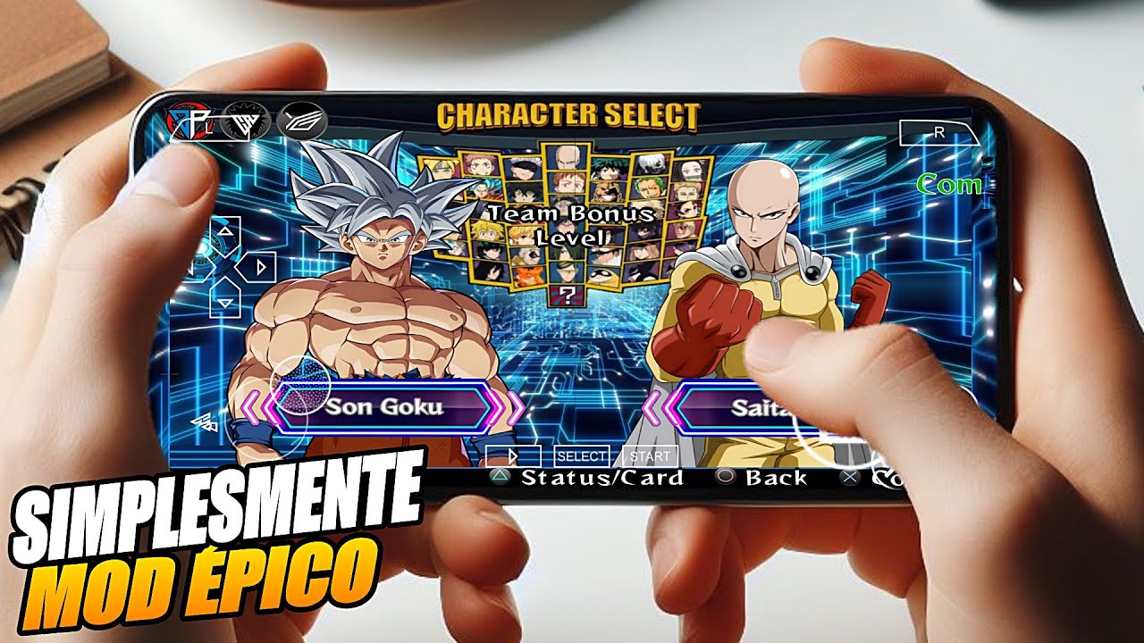 Saiu O MELHOR Mod CROSSOVER De Animes Para PPSSPP/Mobile/PC Anime ...