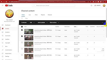 Blogspot Tubes : How To Delete Forever YouTube Private Videos from My Channel 🚫📹 | Easy Step-by-Step