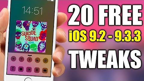 TOP 20 FREE Cydia Tweaks Compatible With iOS 9.2 - 9.3.3 JAILBREAK