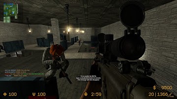 Counter-Strike: Source Zombie Mod by ElitE HunterZ - zm_mystic_halls_b3 ~ (Nova HunterZ player)