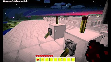 Minecraft: 4 digit display with decoder