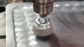 HOW  TO MAKE SWIRL EFFECT ON METAL  -  DIY Auto Restoration