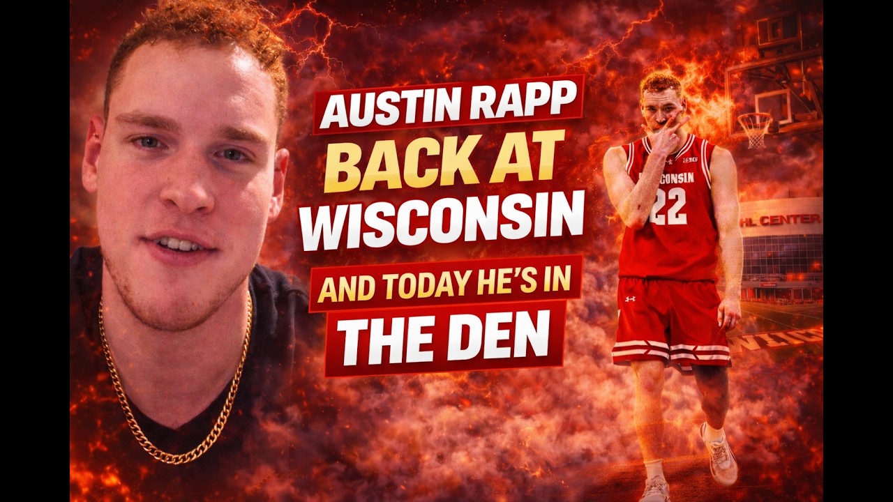 Austin Raup Austin Rapp Is STAYING at Wisconsin 👀 Badger Forward Joins the Den ...