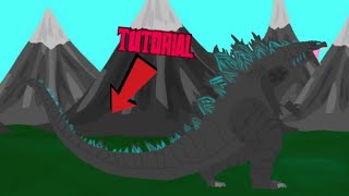 how to make a godzilla tail movement in drawing cartoons 2