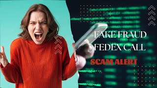 Fedex Scam Call || Beware of This Delivery Call #fedex #cybercrime #scammers #fraud #instagram