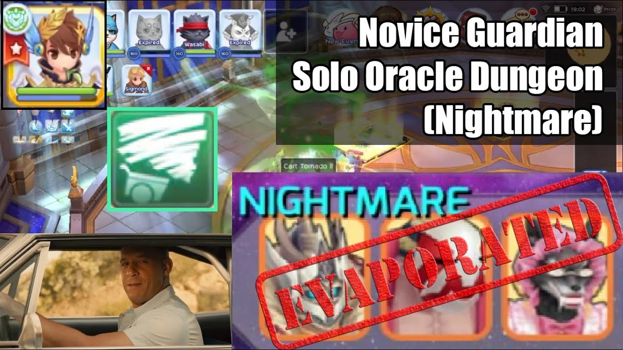 Novice Guardian - Oracle Dungeon Solo [Nightmare]