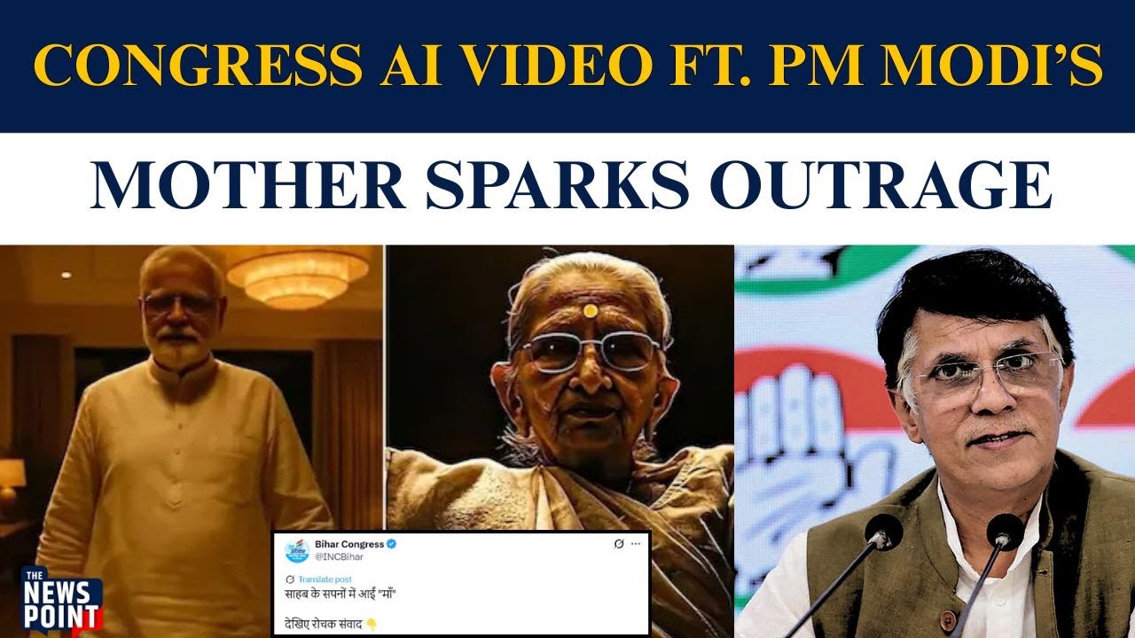 Congress 'AI-Generated' Video of PM Modi’s Mother Triggers Political and Legal Storm | TNP