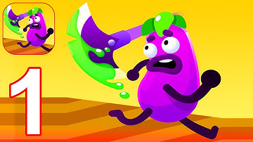Fruit Fun Race 3D - Gameplay Part 1 All Levels 1 - 11 (Android, iOS)