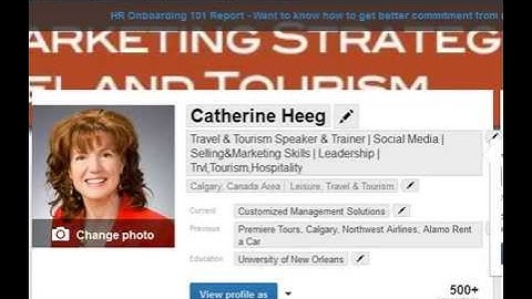 LinkedIn - How to Change your Headline Title