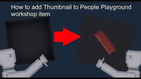 How to put a Thumbnail on PPG Workshop Item