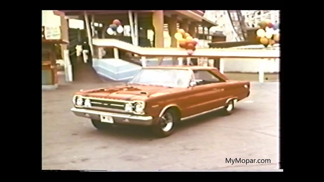 1967 Plymouth GTX Television Commercial - Best Quality