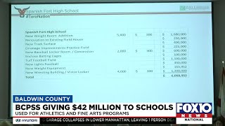 Baldwin County Public Schools giving $42 million to schools