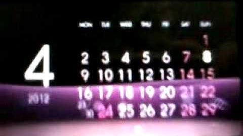 PSP 2000 GO CLOCK AND CALENDAR