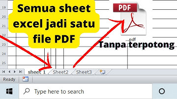 Trik Ampuh!! Cara Mengubah Excel ke PDF Tanpa Terpotong