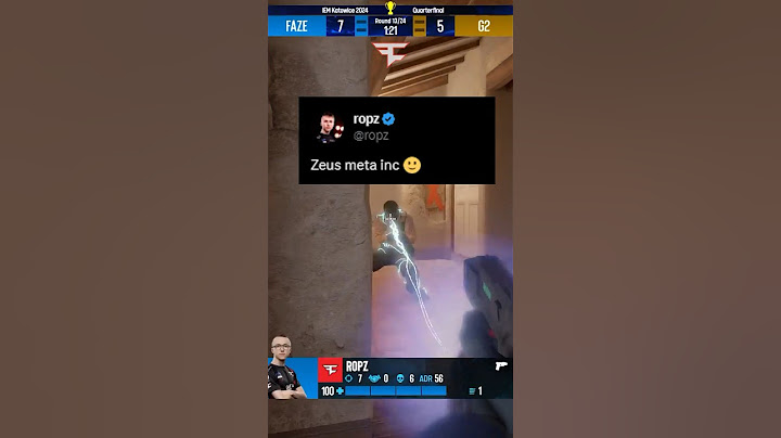 Ropz Warned G2 Esports - IEM Katowice 2024 #cs2 #zeus