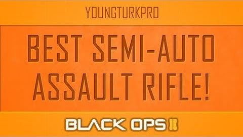 Black Ops 2: Fal DSW vs SMR (Black Ops 2 weapon comparison)