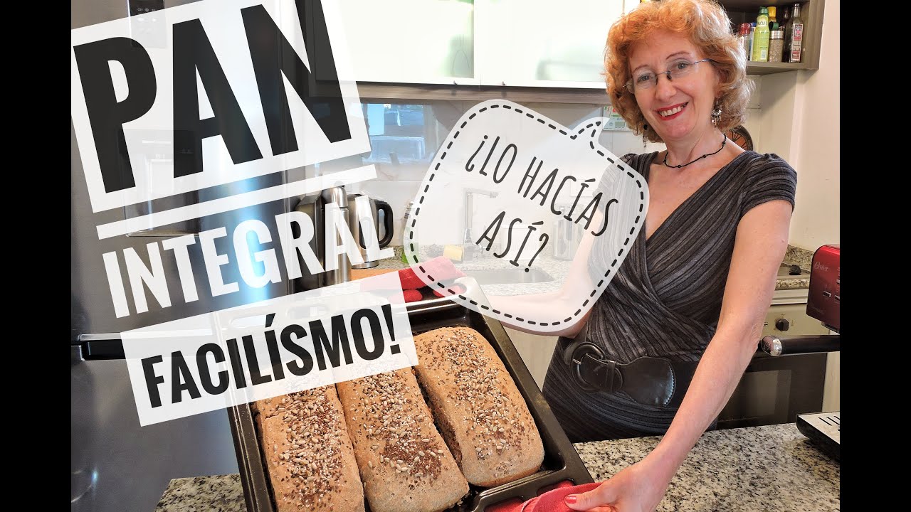 PAN Casero INTEGRAL con Semillas FÁCIL y BARATO! Tipo HAUSBROT