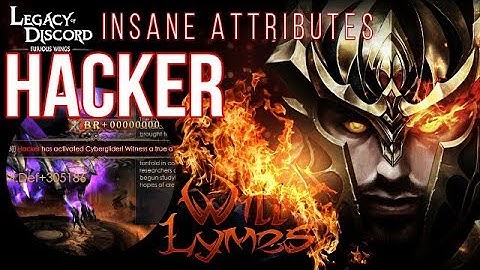 Legacy of Discord - HACKER - Cyberglider - BIG BOOST +2.5BILLION