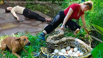 HARVEST 1000+ Mutant Frog – Giant Python Appears, Dramatic Dog Rescue