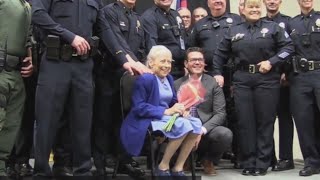 Denver police honor longtime supporter with motorcade