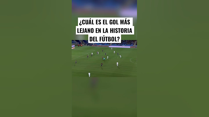 ¿CUÁL es el GOL MÁS LEJANO en la HISTORIA del FÚTBOL? #Shorts #Futbol #premierleague