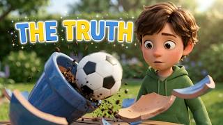 WHO BROKE THE FLOWER POT! 😮 | The Truth About the Flower Pot 🌸 | Kids Story #learningisfun 🥀🌻🪻