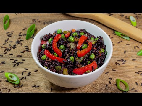 Video: Wie Man Schwarzen Reis Kocht