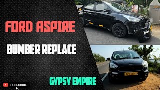 Bumber Replacement // Ford aspire // ബമ്പർ ഏങ്ങനെ ചേഞ്ച്‌ ചെയ്യാം