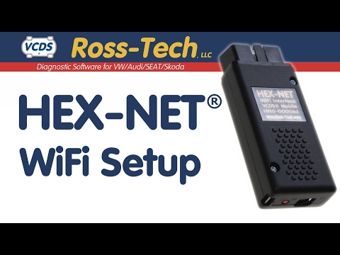 HEX NET WiFi Setup by Ross Tech
