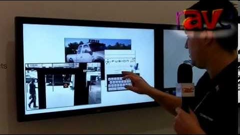ISE 2013: Crestron UK Demos New Multi-Touch Offering