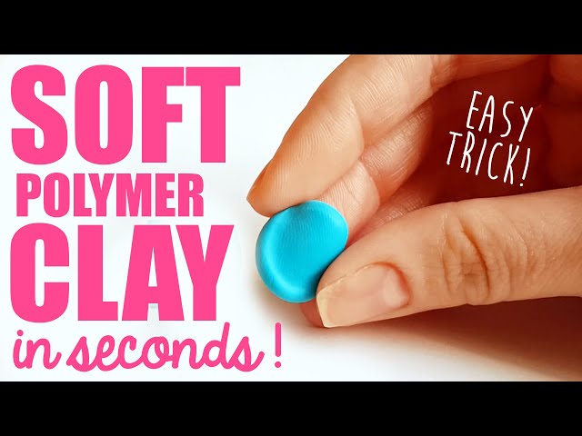 How to Soften Dry Fimo. Polymer Clay Hack. DIY. Arcilla polimérica