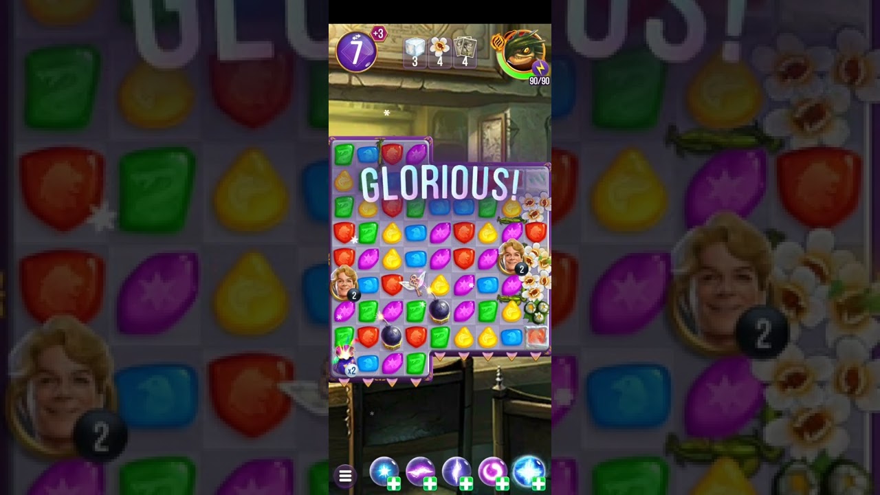 Harry Potter: Puzzles & Spells level 2466 no boosters