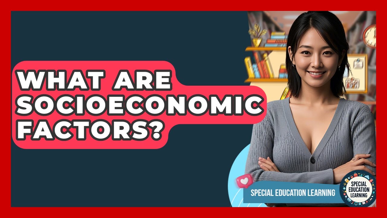 What Are Socioeconomic Factors? - Special Education Learning