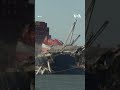 Crews conduct controlled demolition of collapsed Baltimore bridge | VOA News #shorts