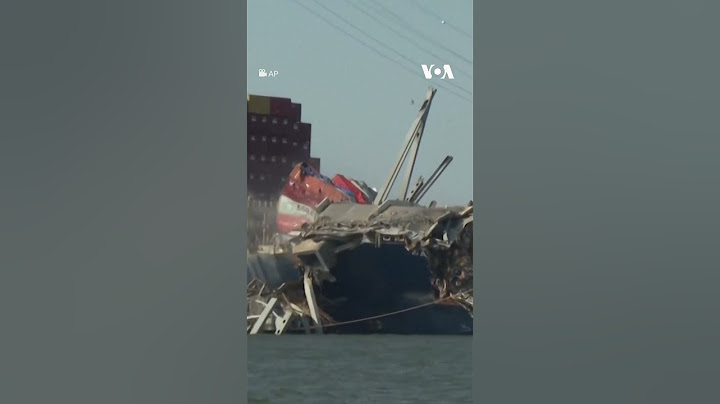 Crews conduct controlled demolition of collapsed Baltimore bridge | VOA News #shorts