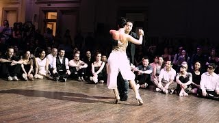 Tango: Valeria Maside y Carlitos Espinoza, 26/04/2015, Brussels Tango Festival, Random couples #1/5