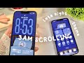 3AM SCROLLING iPHONE CUSTOMIZATION 🫐 eye friendly 💌 PERFECT FOR LATE NIGHTS ♡