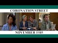 Coronation Street November 1985 