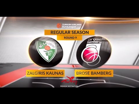 Highlights: Zalgiris Kaunas-Brose Bamberg