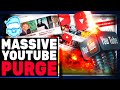 Youtube PURGE Begins! 35,000 Removed &amp; New 2024 Censorship Annoucned!