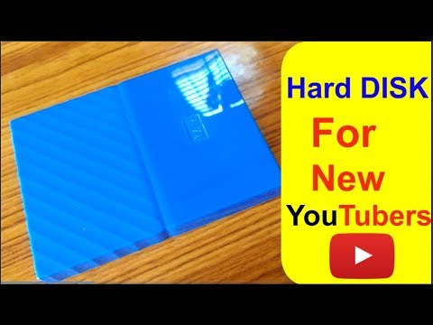 Unboxing WD Hard Disk For New Youtubers (CHEAP HARDDISK WESTERN DIGITAL)