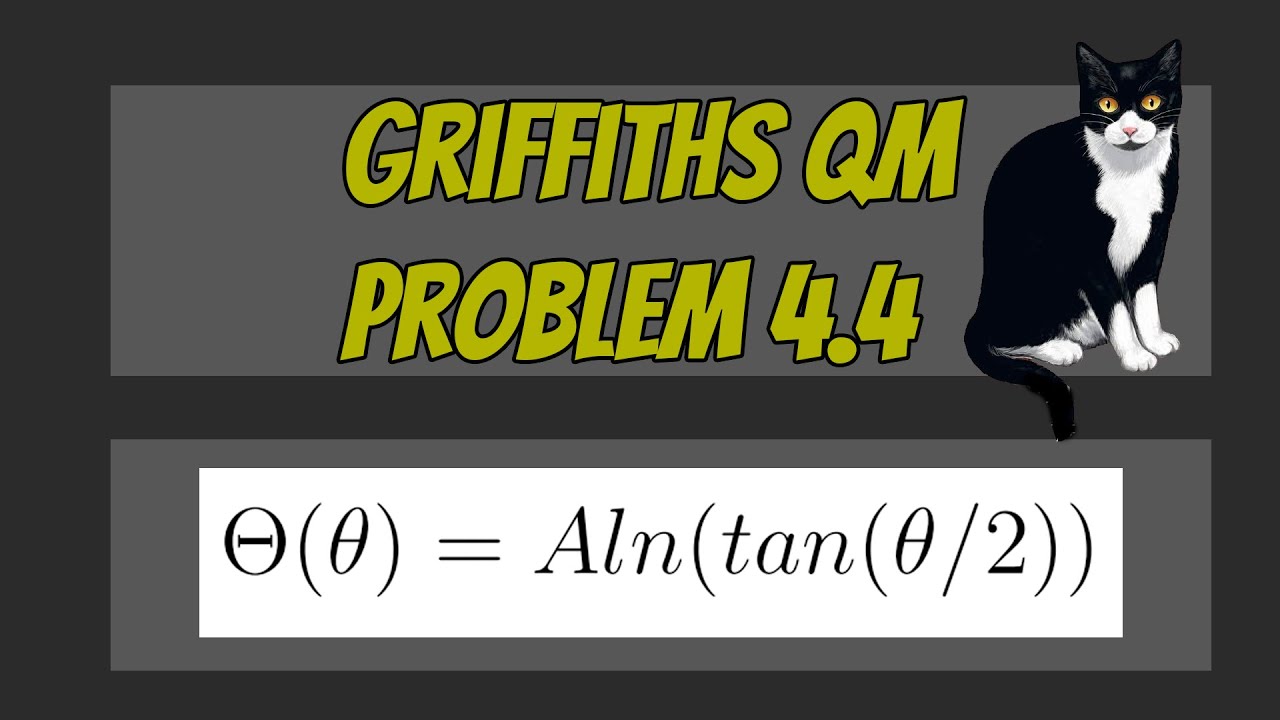 Griffiths Problem 4 4 3rd Ed Solution The OTHER Solution To The Griffiths problem 4 4 3rd ed solution the other solution to the