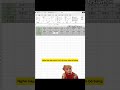 Học Excel - Cách chuyển bảng ngang thành bảng dọc trong excel #exceltips #excel #tinhocvanphong