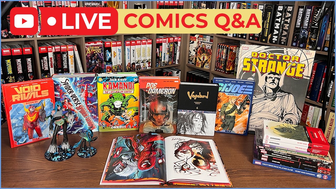 Q&A and Comics Talk! (8/22/26) | Omnibus | DC Finest | Absolute | Epic Collections | DC Compact