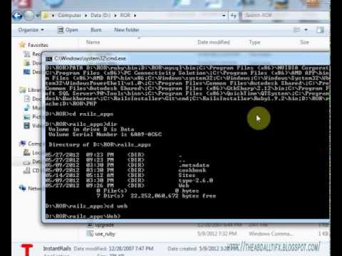 Lunch the server & create controller - Ruby On Rails